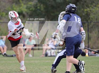 Thumbnail 1 in Bloomingdale vs Calvary Christian (Lax Against Leukemia) photogallery.