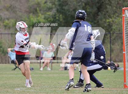 Thumbnail 2 in Bloomingdale vs Calvary Christian (Lax Against Leukemia) photogallery.