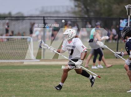 Thumbnail 1 in Bloomingdale vs Calvary Christian (Lax Against Leukemia) photogallery.