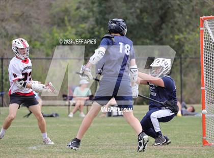 Thumbnail 1 in Bloomingdale vs Calvary Christian (Lax Against Leukemia) photogallery.