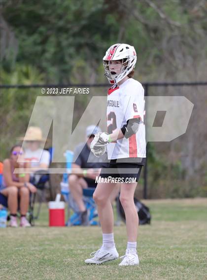 Thumbnail 3 in Bloomingdale vs Calvary Christian (Lax Against Leukemia) photogallery.