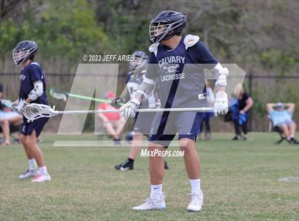 Thumbnail 1 in Bloomingdale vs Calvary Christian (Lax Against Leukemia) photogallery.