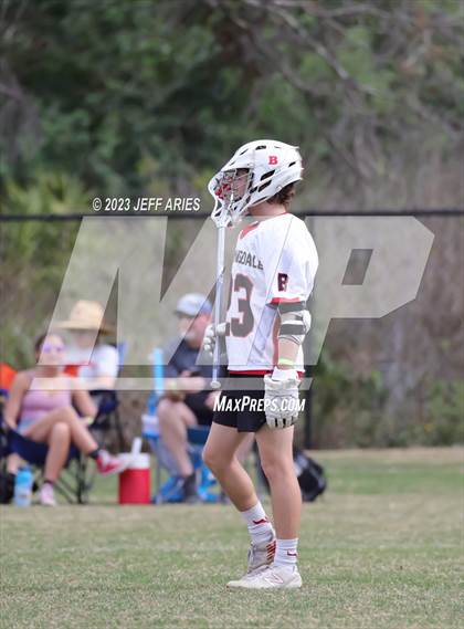 Thumbnail 1 in Bloomingdale vs Calvary Christian (Lax Against Leukemia) photogallery.
