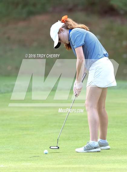 Thumbnail 3 in Union County Girls Golf at Firethorns Country Club  photogallery.