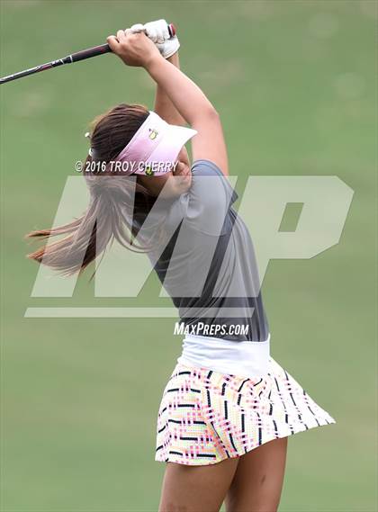 Thumbnail 3 in Union County Girls Golf at Firethorns Country Club  photogallery.