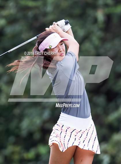Thumbnail 3 in Union County Girls Golf at Firethorns Country Club  photogallery.