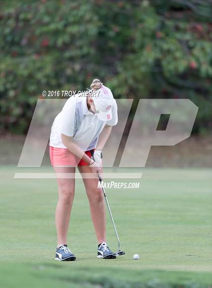 Thumbnail 3 in Union County Girls Golf at Firethorns Country Club  photogallery.