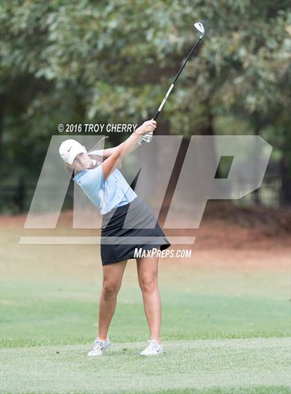 Thumbnail 1 in Union County Girls Golf at Firethorns Country Club  photogallery.