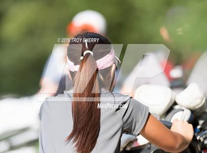 Thumbnail 3 in Union County Girls Golf at Firethorns Country Club  photogallery.