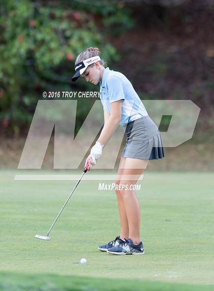 Thumbnail 2 in Union County Girls Golf at Firethorns Country Club  photogallery.