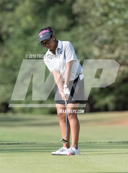 Thumbnail 1 in Union County Girls Golf at Firethorns Country Club  photogallery.