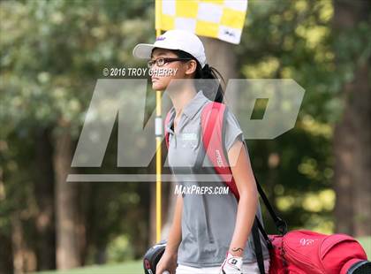 Thumbnail 1 in Union County Girls Golf at Firethorns Country Club  photogallery.