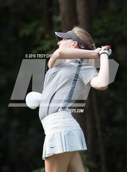 Thumbnail 1 in Union County Girls Golf at Firethorns Country Club  photogallery.