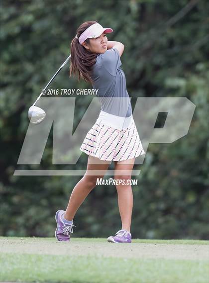 Thumbnail 1 in Union County Girls Golf at Firethorns Country Club  photogallery.