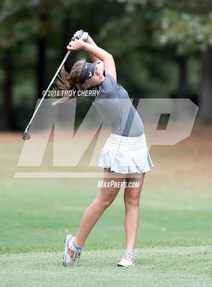 Thumbnail 1 in Union County Girls Golf at Firethorns Country Club  photogallery.