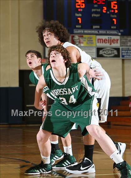 Thumbnail 3 in Bishop Brossart vs. Clay County (Lloyd Memorial Classic) photogallery.