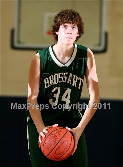 Thumbnail 2 in Bishop Brossart vs. Clay County (Lloyd Memorial Classic) photogallery.