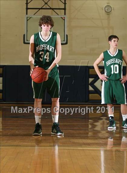 Thumbnail 1 in Bishop Brossart vs. Clay County (Lloyd Memorial Classic) photogallery.