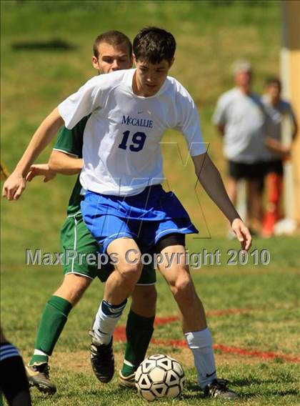 Thumbnail 2 in McCallie vs Knoxville Catholic (Bearden Invitational Tournament) photogallery.