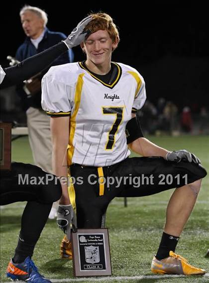 Thumbnail 1 in McQuaid Jesuit vs. Aquinas Institute (Section 5 Class A Final) photogallery.