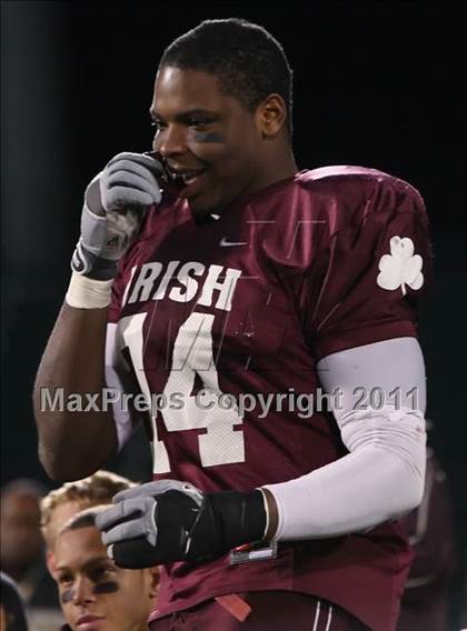 Thumbnail 1 in McQuaid Jesuit vs. Aquinas Institute (Section 5 Class A Final) photogallery.