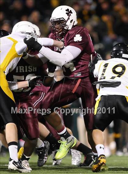 Thumbnail 2 in McQuaid Jesuit vs. Aquinas Institute (Section 5 Class A Final) photogallery.