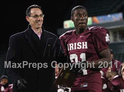 Thumbnail 2 in McQuaid Jesuit vs. Aquinas Institute (Section 5 Class A Final) photogallery.
