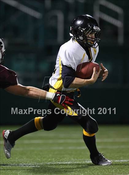 Thumbnail 2 in McQuaid Jesuit vs. Aquinas Institute (Section 5 Class A Final) photogallery.
