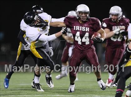 Thumbnail 3 in McQuaid Jesuit vs. Aquinas Institute (Section 5 Class A Final) photogallery.