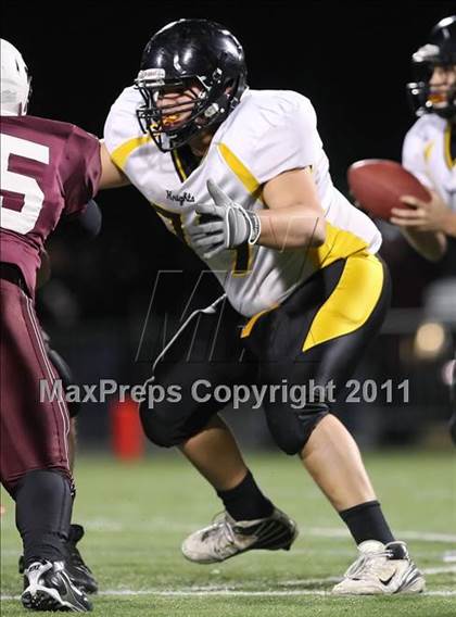 Thumbnail 2 in McQuaid Jesuit vs. Aquinas Institute (Section 5 Class A Final) photogallery.