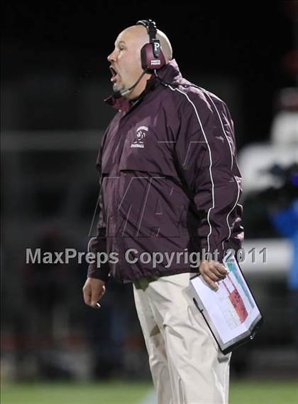 Thumbnail 2 in McQuaid Jesuit vs. Aquinas Institute (Section 5 Class A Final) photogallery.