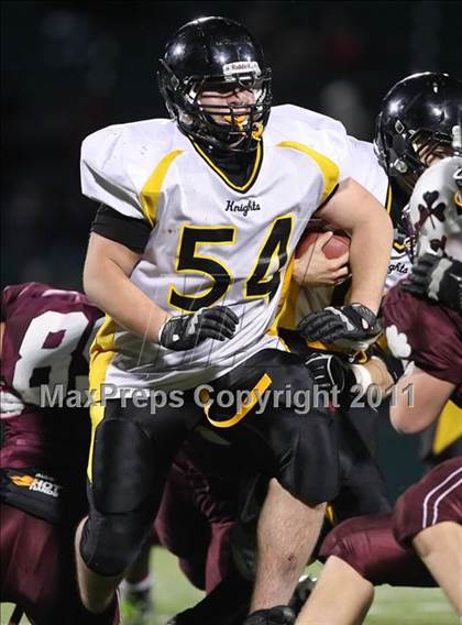 Thumbnail 3 in McQuaid Jesuit vs. Aquinas Institute (Section 5 Class A Final) photogallery.