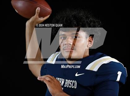 Thumbnail 1 in St. John Bosco (Preseason Top 25 Photo Shoot) photogallery.