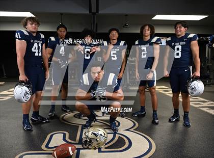 Thumbnail 3 in St. John Bosco (Preseason Top 25 Photo Shoot) photogallery.