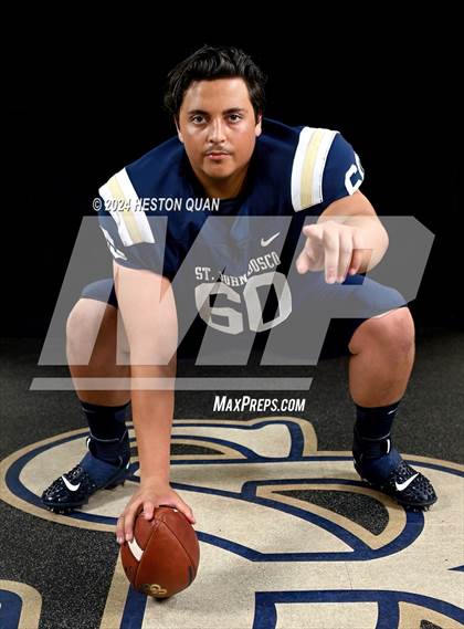 Thumbnail 3 in St. John Bosco (Preseason Top 25 Photo Shoot) photogallery.