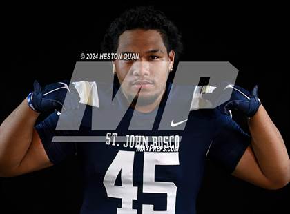 Thumbnail 1 in St. John Bosco (Preseason Top 25 Photo Shoot) photogallery.
