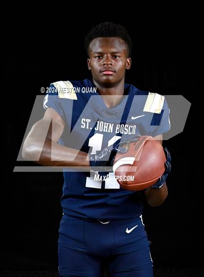Thumbnail 2 in St. John Bosco (Preseason Top 25 Photo Shoot) photogallery.