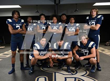 Thumbnail 1 in St. John Bosco (Preseason Top 25 Photo Shoot) photogallery.
