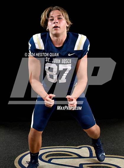 Thumbnail 2 in St. John Bosco (Preseason Top 25 Photo Shoot) photogallery.