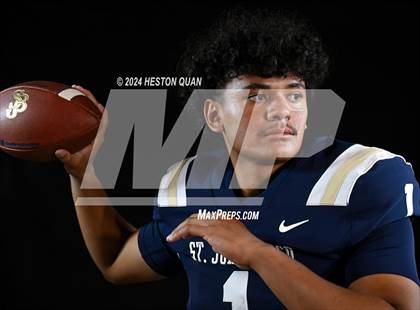 Thumbnail 1 in St. John Bosco (Preseason Top 25 Photo Shoot) photogallery.