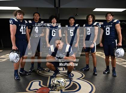 Thumbnail 2 in St. John Bosco (Preseason Top 25 Photo Shoot) photogallery.