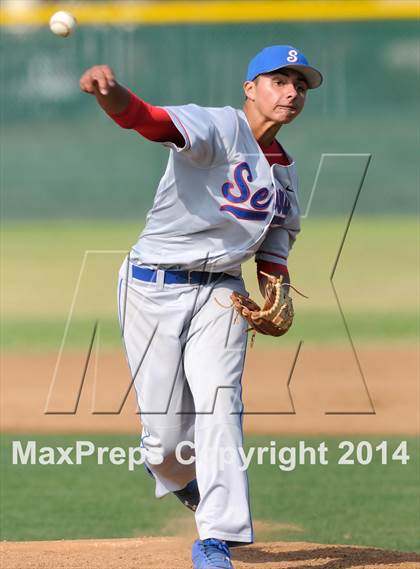 Thumbnail 3 in Serra @ Loara (CIF-SS D3 Playoff) photogallery.