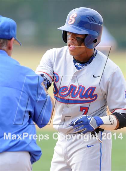 Thumbnail 3 in Serra @ Loara (CIF-SS D3 Playoff) photogallery.