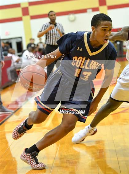 Thumbnail 1 in Silsbee vs Klein Collins (Cypress Hoops Invitational) photogallery.