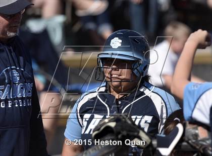 Thumbnail 3 in Saugus vs Los Alamitos (Michelle Carew Classic) photogallery.
