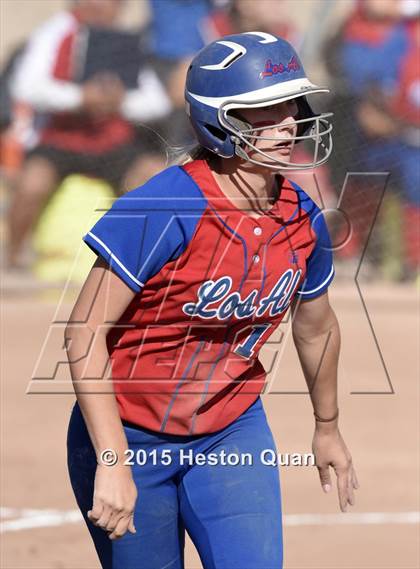 Thumbnail 3 in Saugus vs Los Alamitos (Michelle Carew Classic) photogallery.