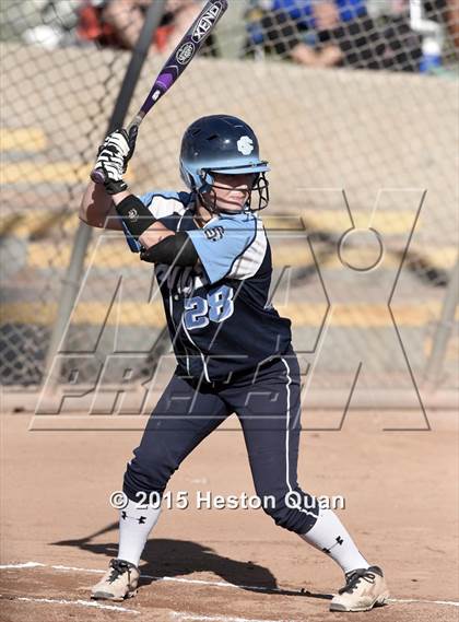 Thumbnail 2 in Saugus vs Los Alamitos (Michelle Carew Classic) photogallery.