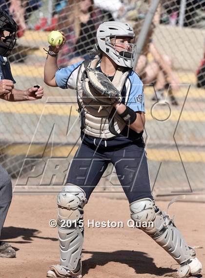 Thumbnail 3 in Saugus vs Los Alamitos (Michelle Carew Classic) photogallery.