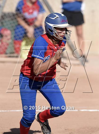 Thumbnail 1 in Saugus vs Los Alamitos (Michelle Carew Classic) photogallery.