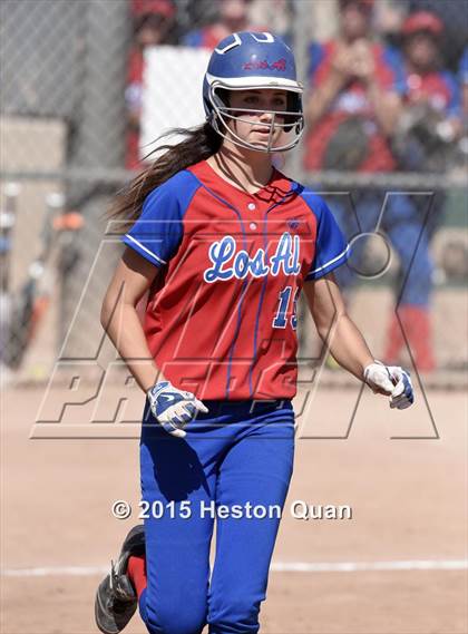 Thumbnail 1 in Saugus vs Los Alamitos (Michelle Carew Classic) photogallery.